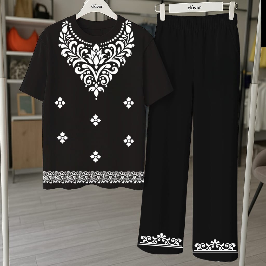 Women Printed Night Suits