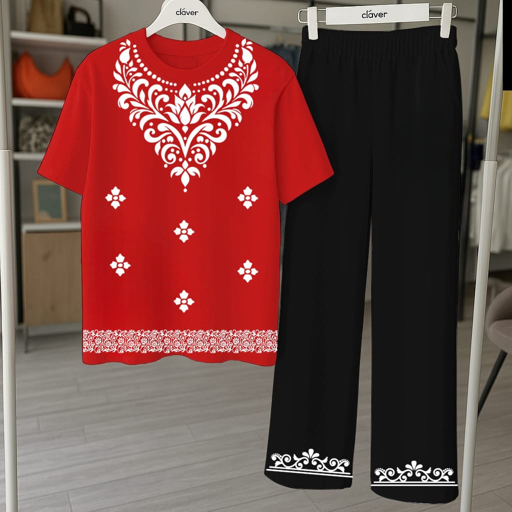 Women Printed Night Suits