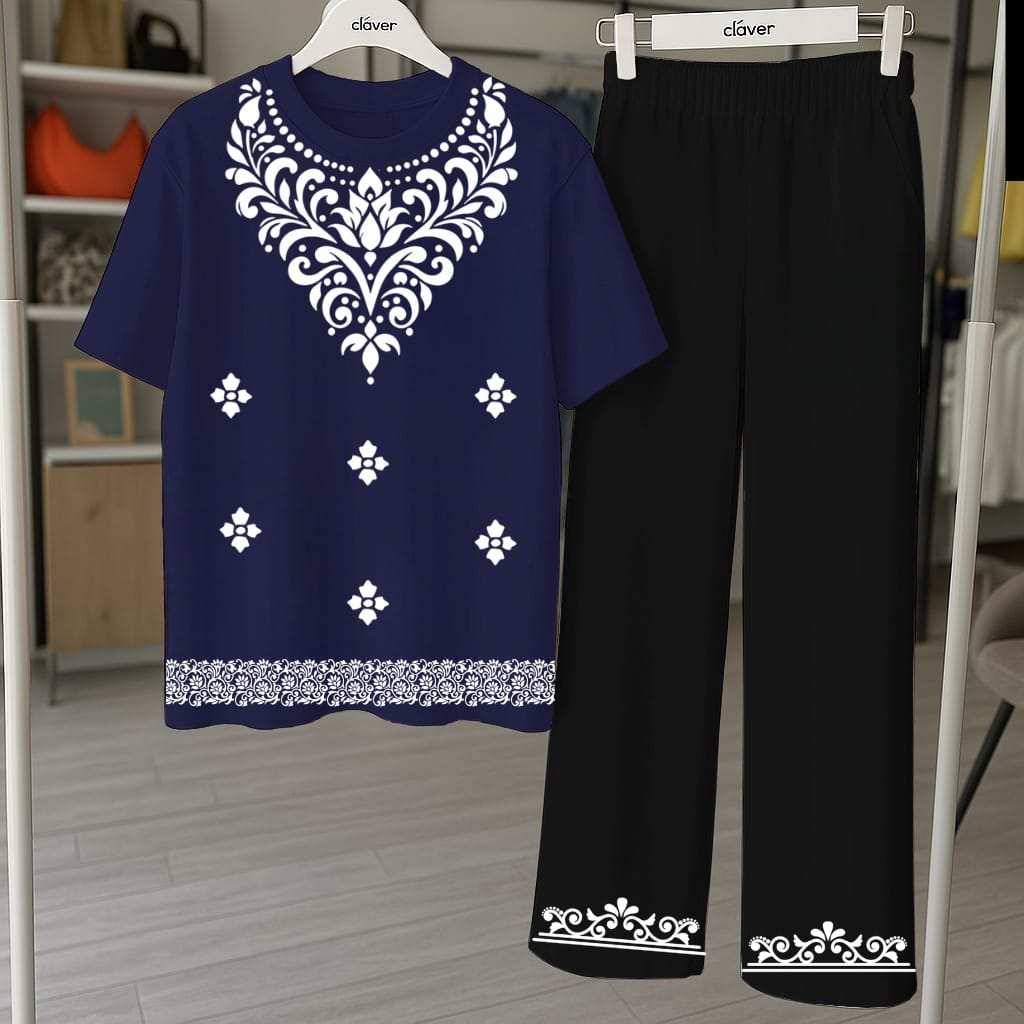 Women Printed Night Suits